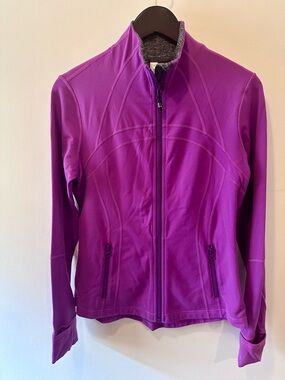 lululemon athletica Magenta Full-Zip Utility Jacket